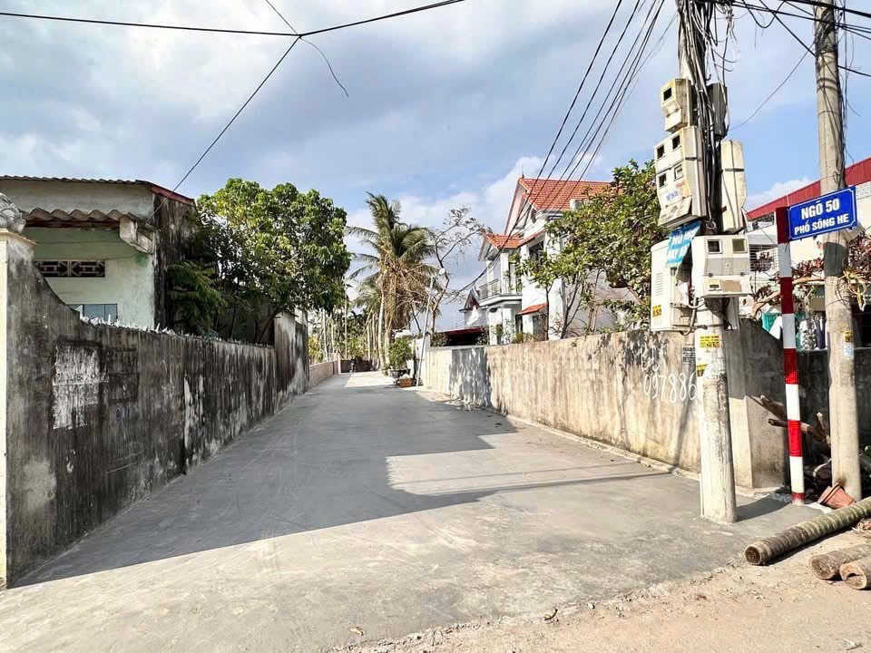 1.2 tỷ - 55.5m2 lô góc phố Sông He Dương Kinh Zalo 0567222555