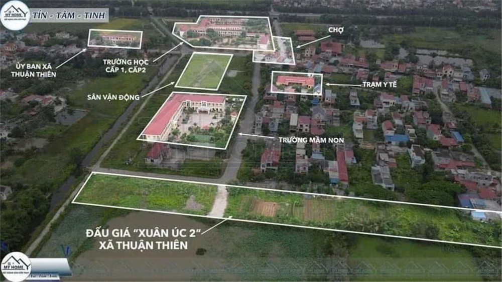 1.5x tỷ - 104m2 đất đấu giá Xuân Úc 2 Thuận Thiên Zalo 0567222555