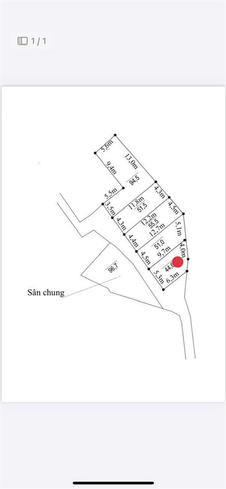 1.1x tỷ - 45.5m2 đất nền ngõ 196 Hải Phòng, sát Vin Dương Kinh Zalo 0567222555