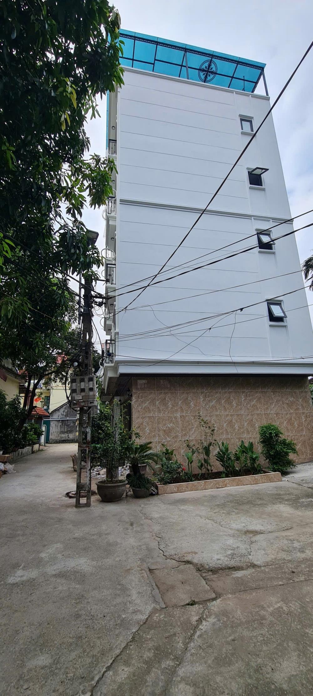 Bán nhà 6 tầng Tân Lập, Đan Phượng - Cạnh Vinhomes, Lô Góc, Thang Máy, Ô Tô Vào Nhà