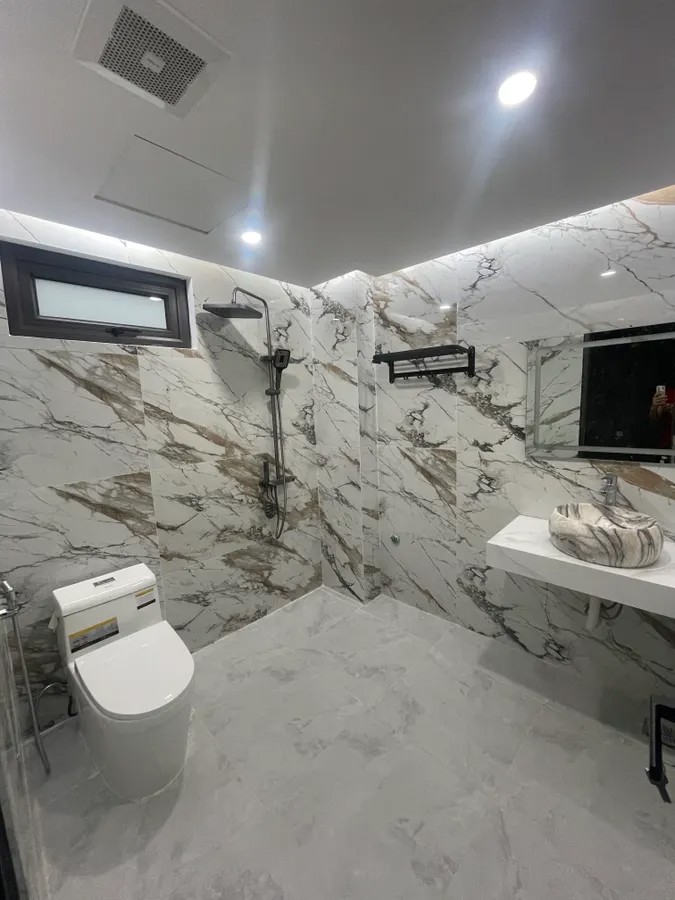 NHÀ MƯỚI 5 TẦNG Phố Thượng Thanh 30m2 mặt tiền 6.6m 6.8 tỷ Long Biên Hà Nội
