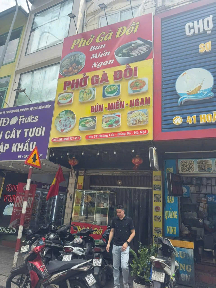 CHÍNH CHỦ CẦN SANG NHƯỢNG GẤP QUÁN ĂN PHỐ HOÀNG CẦU - ĐỐNG ĐA - LH: 0982584495