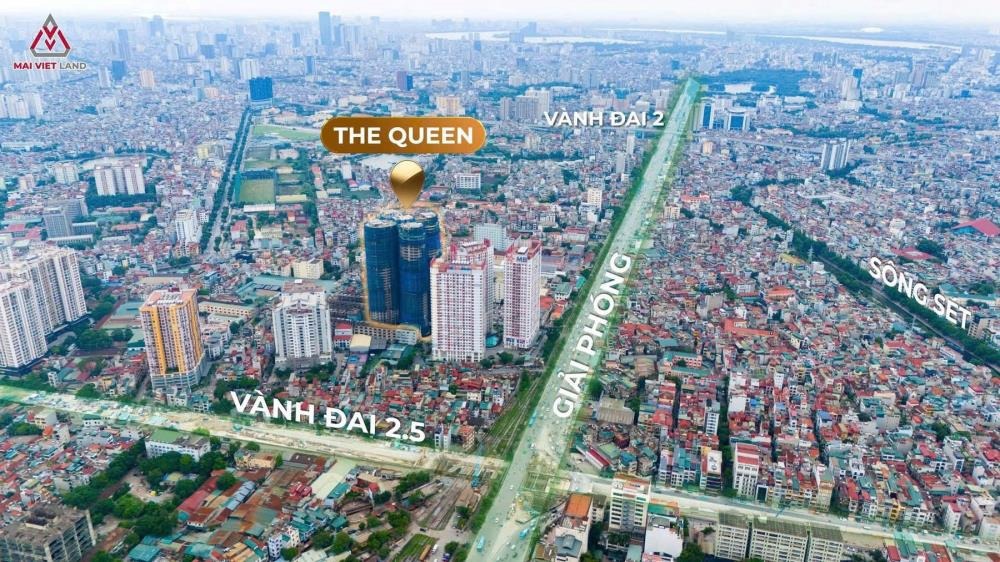 The Queen 360 Giải Phóng: Mở Bán Chung Cư Cao Cấp | Giá Từ 110tr/m²