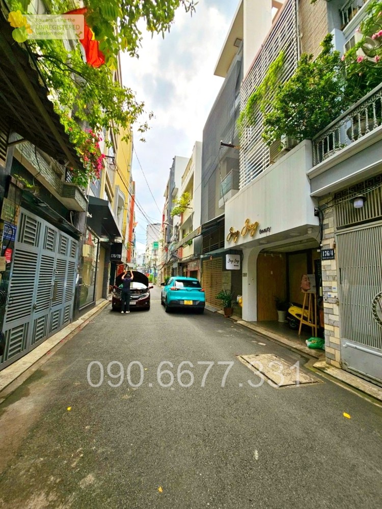 ‼️ Khu vip Hoàng Văn Thụ - Trần Huy Liệu - Sát bên mặt tiền - Hẻm nhựa ôtô tránh - 85m2 vuông vức 