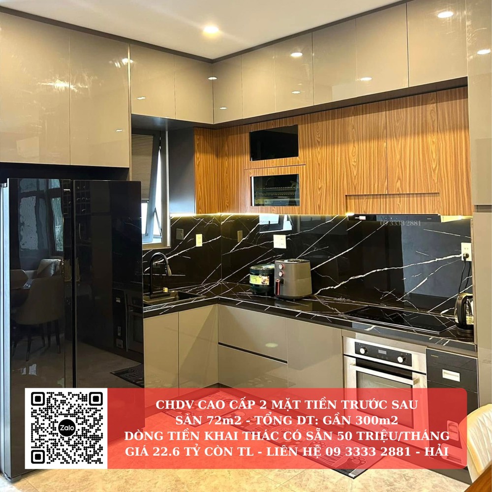 CHDV dòng tiền từ 50tr/tháng đường Nguyễn Thái Bình DTS 300m2 chỉ 22.6 tỷ TL