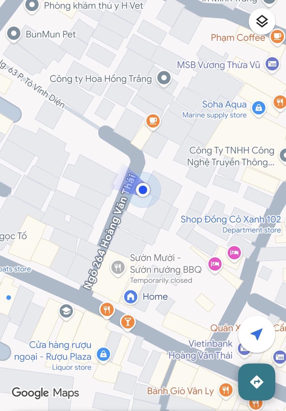 Cho thuê văn phòng 550m2 Hoàng Văn Thái - Giá 45tr/tháng