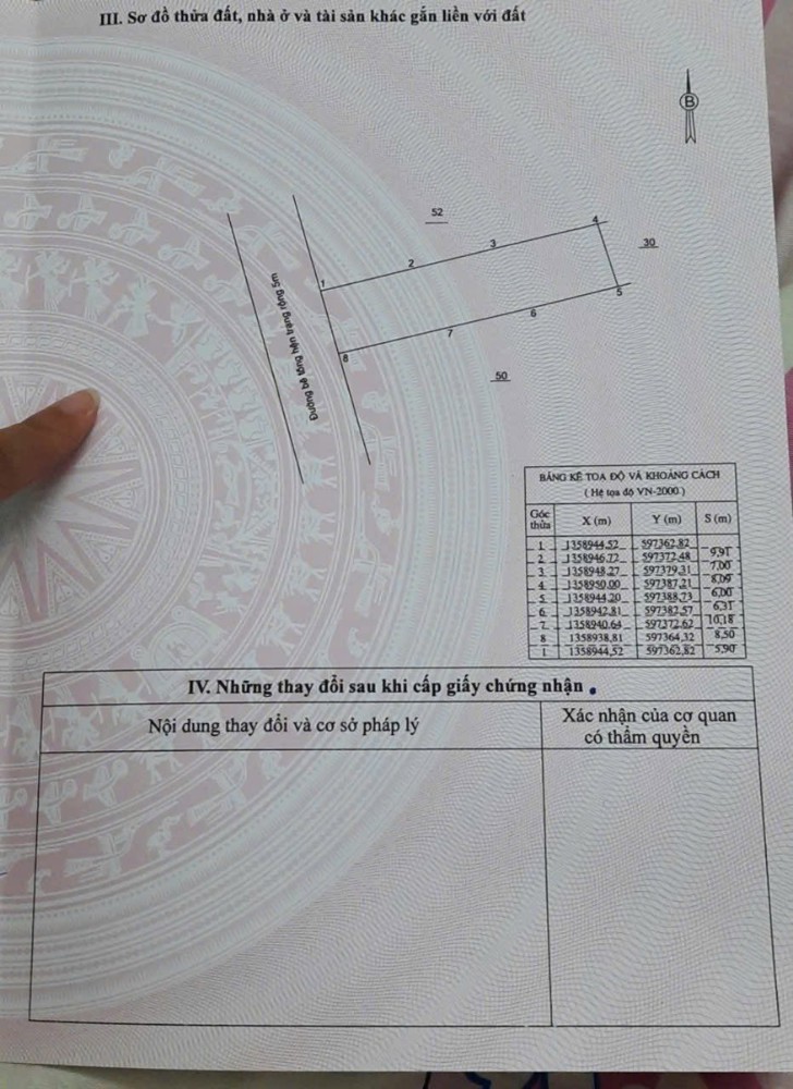 Bán 149,5m2 đất Vĩnh Phương đường oto giá rẻ 10tr/m2