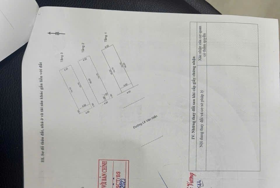 Bán nhà mặt phố Lê Văn Hiến, Ngũ Hành Sơn, Đà Nẵng. 73m2, 3 tầng, 9 tỷ, Sổ Đỏ. LH: 0932514255