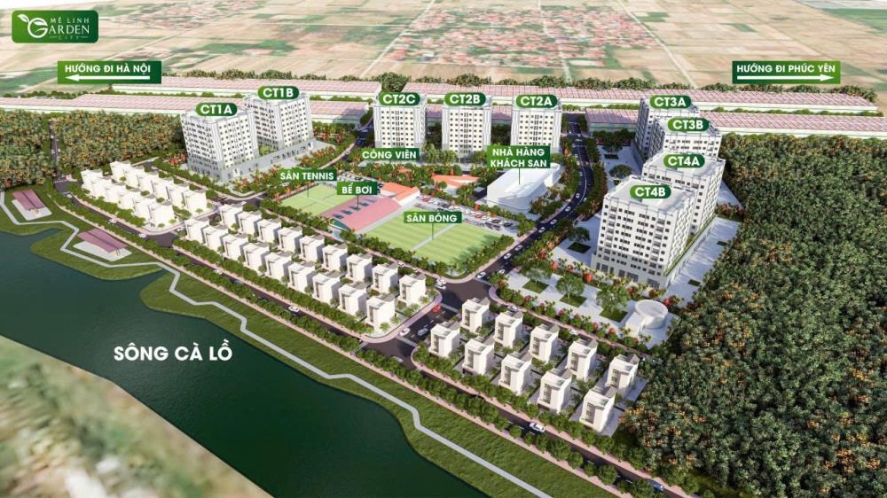 Nhà Ở Xã Hội Kim Hoa Mê Linh Garden City: Mở Bán, Giá Rẻ, Ưu Đãi