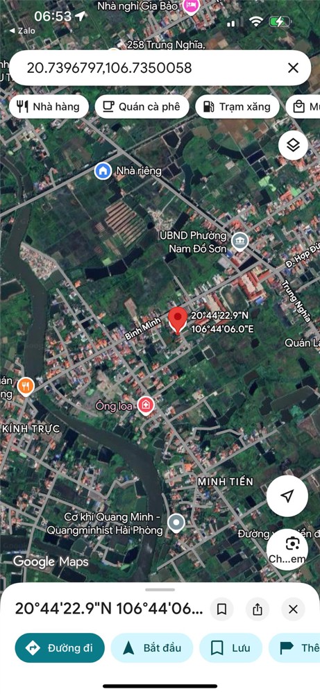 4 tỷ – 850m2 Nam Đồ Sơn Zalo 0567222555