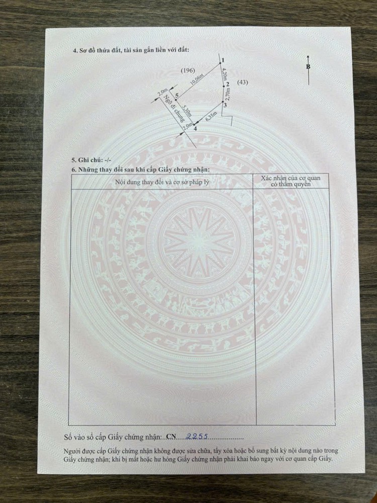 1.1x tỷ - 44.6m² Dương Kinh, Hải Phòng Zalo 0567222555