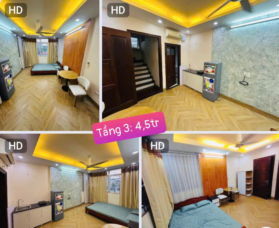 CHO THUÊ PHÒNG TRỌ FULL NỘI THẤT ĐƯỜNG BƯỞI -BA ĐÌNH