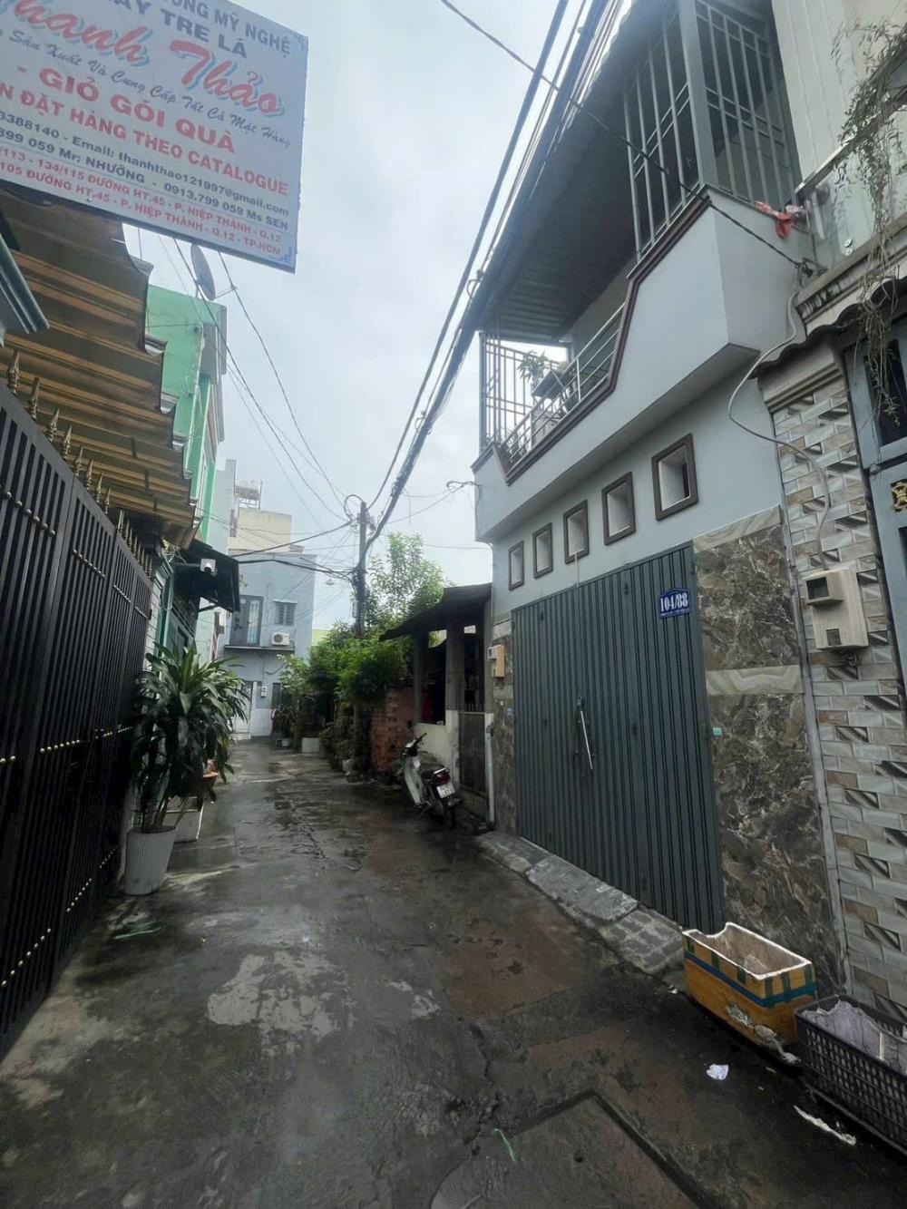 Bán nhà 1 lầu Quận 12 - Hiệp Thành 45 - Giá 4.55 tỷ