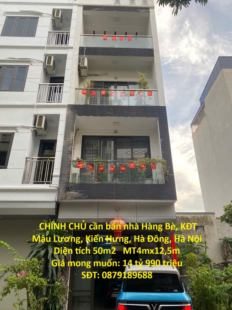 NHÀ ĐẸP - GIÁ TỐT-  EM CHÍNH CHỦ cần bán nhà Hàng Bè, KĐT Mậu Lương, Kiến Hưng, Hà Đông, Hà Nội