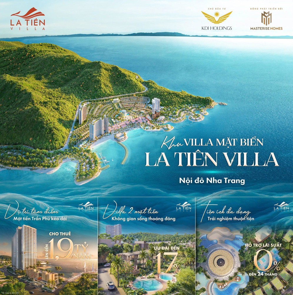 BÁN BIỆT THỰ BIỂN TẠI NHA TRANG KHÁNH HOÀ