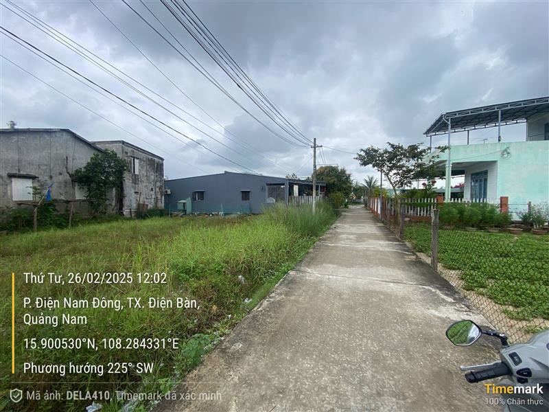 CHỦ CẦN BÁN GẤP ĐẤT TẠI ĐIỆN NAM ĐÔNG - ĐIỆN BÀN GIÁ 2,2TY