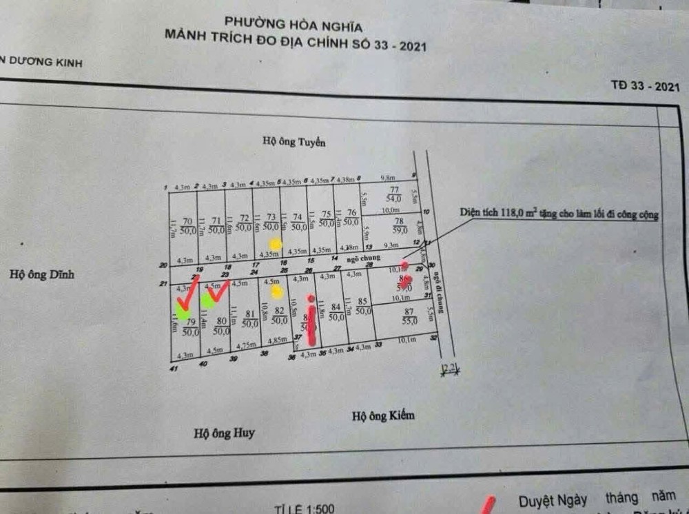 1.4x tỷ 50m2 Hải Phong Dương Kinh, sát dự án Vinhomes Dương Kinh – Kiến Thụy Zalo 0567222555