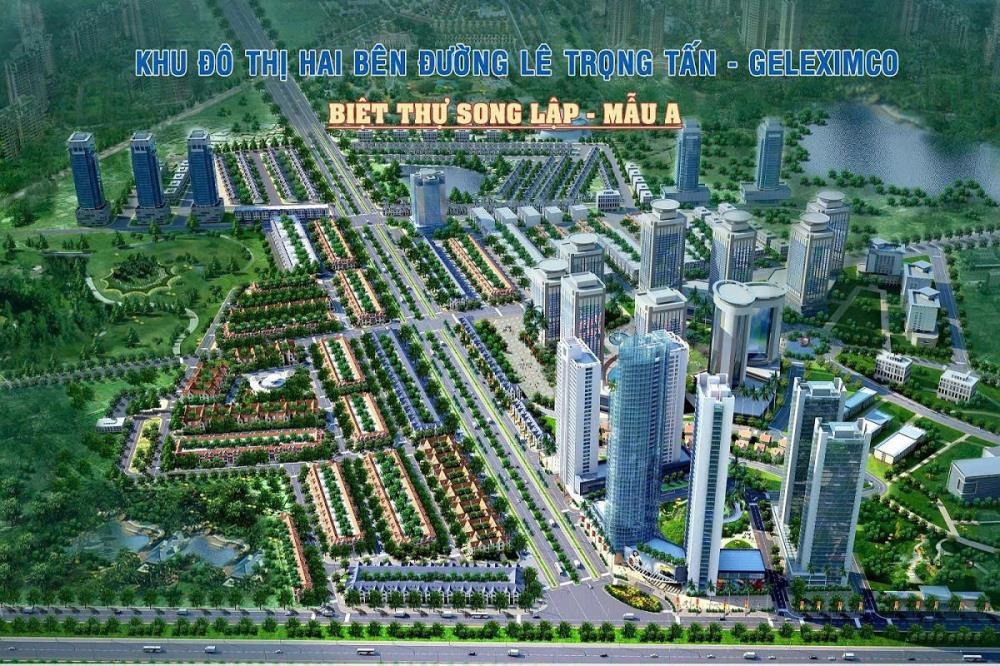 Bán Biệt Thự Nhà Vườn Cao Cấp 160m2 KĐT Lê Trọng Tấn - Vườn Hoa, Pháp Lý Sổ Đỏ