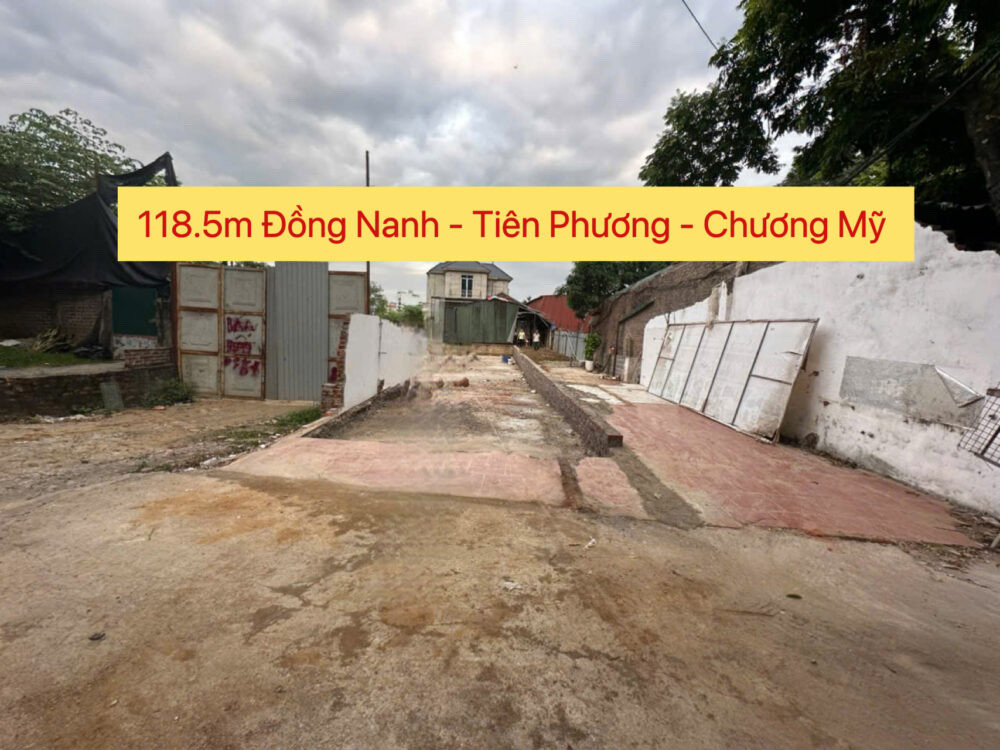 SIÊU PHẨM TRỤC CHÍNH KINH DOANH 118,5M TẠI TIÊN PHƯƠNG-CHƯƠNG MỸ-HÀ NỘI