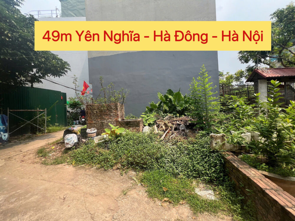 SIÊU PHẨM 49M TẠI YÊN NGHĨA-HÀ ĐÔNG-HÀ NỘI