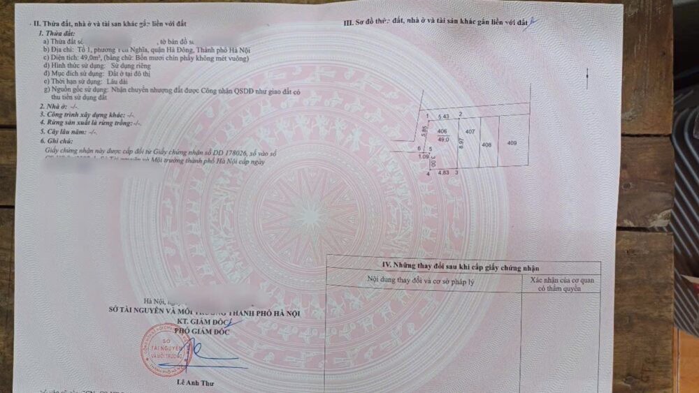 SIÊU PHẨM 49M TẠI YÊN NGHĨA-HÀ ĐÔNG-HÀ NỘI