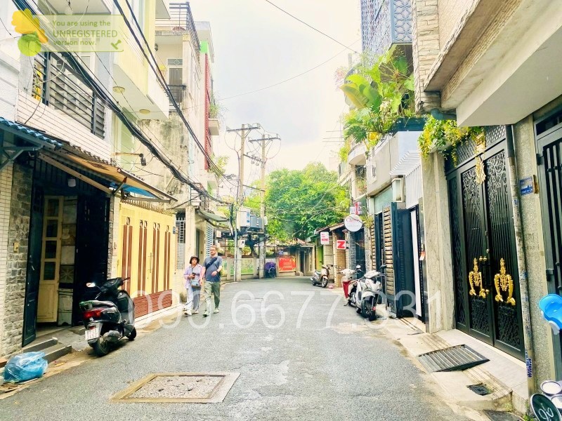 ‼️ PHÚ NHUẬN - LÊ VĂN SỸ - HẺM NHỰA 6M XE HƠI NÉ - CÓ DÒNG TIỀN - 110M2  - CHỈ 14 TỶ (TL)