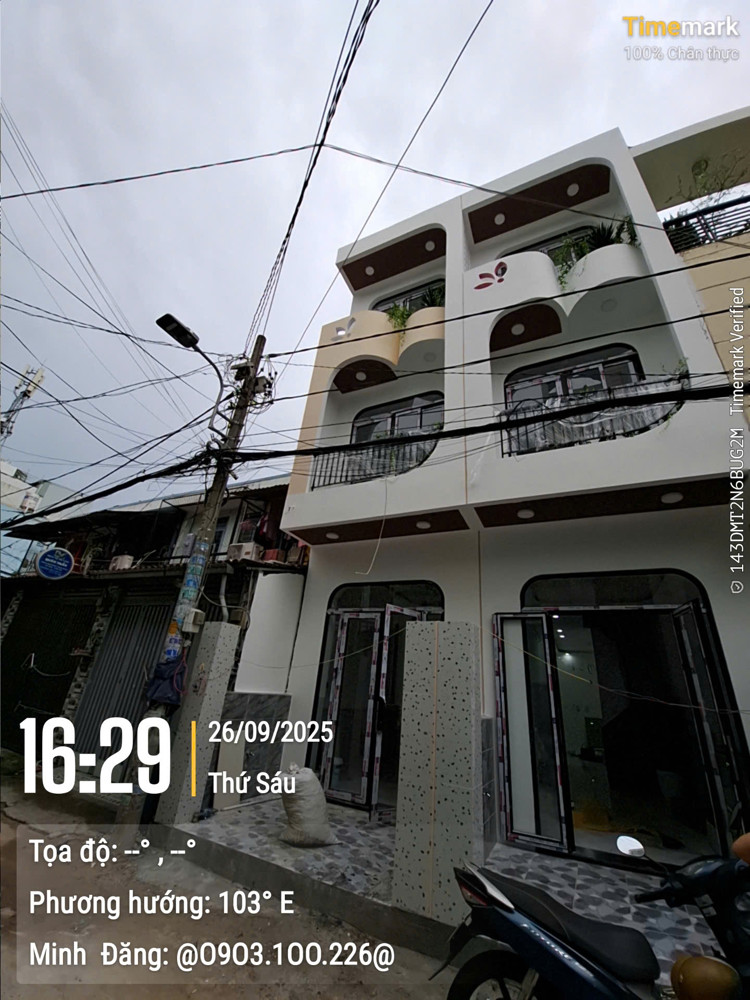 Cặp Siêu Phẩm 51M  3 Tầng Mới Xây Đẹp Hẻm 6M Thông Giá Chỉ Nhỉnh 5Tỷ