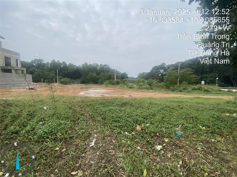 Ngân hàng cần bán gấp lô đất tại TX Đông Hà, Quảng Trị giá khởi điểm 2.55 tỷ