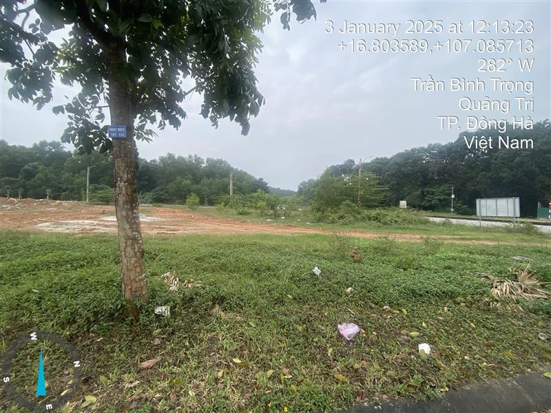 Ngân hàng cần bán gấp lô đất tại TX Đông Hà, Quảng Trị giá khởi điểm 2.22  tỷ