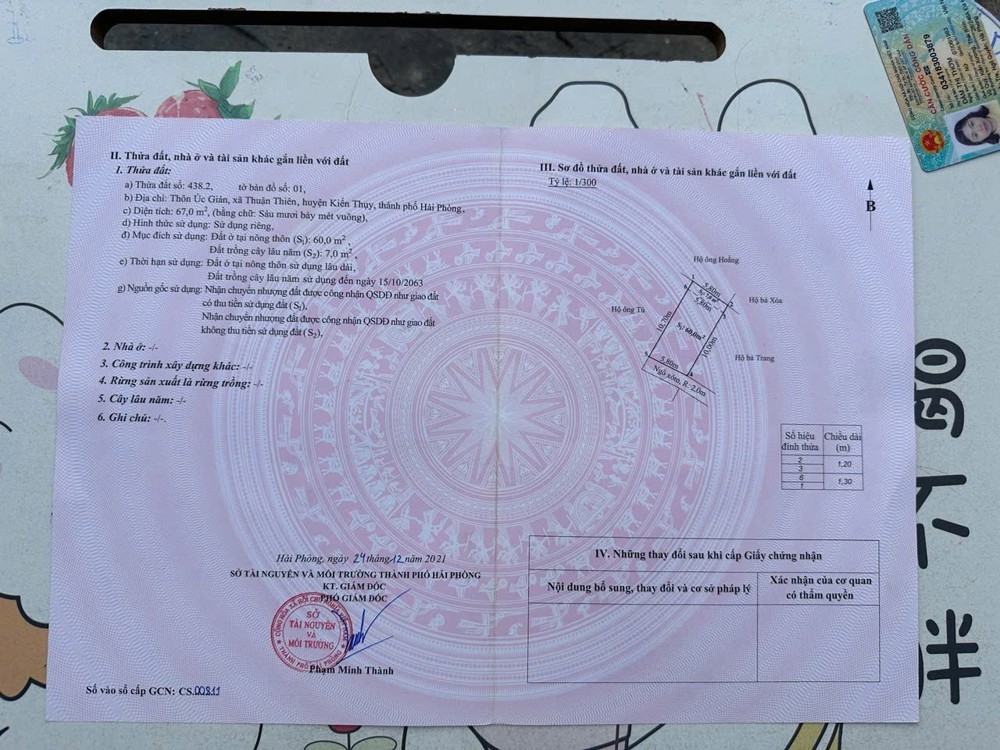 Đất Úc Gián – Thuận Thiên, Kiến Thụy – Giá chỉ 5xx triệu, cơ hội hiếm! ZALO 0567 222 555