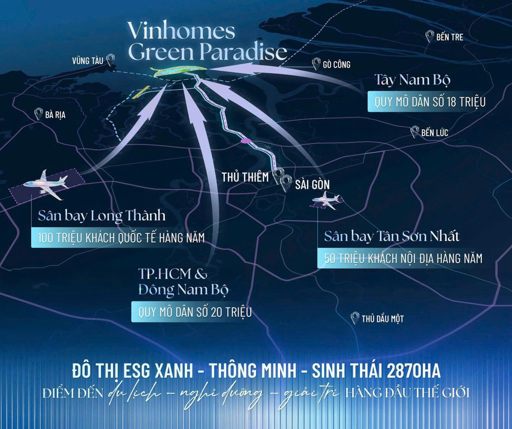 CHÍNH THỨC NHẬN BOOKING VINHOMES GREEN PARADISE CẦN GIỜ - HỒ CHÍ MINH CITY