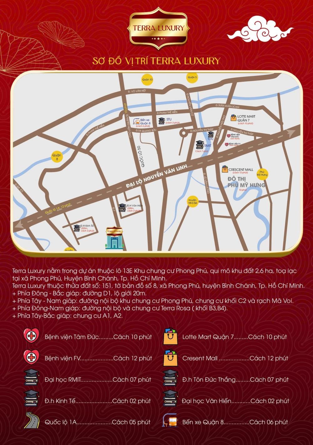 Căn Hộ Terra Luxury Phong Phú - Giá Từ 3.63 Tỷ - Diện Tích 69m2