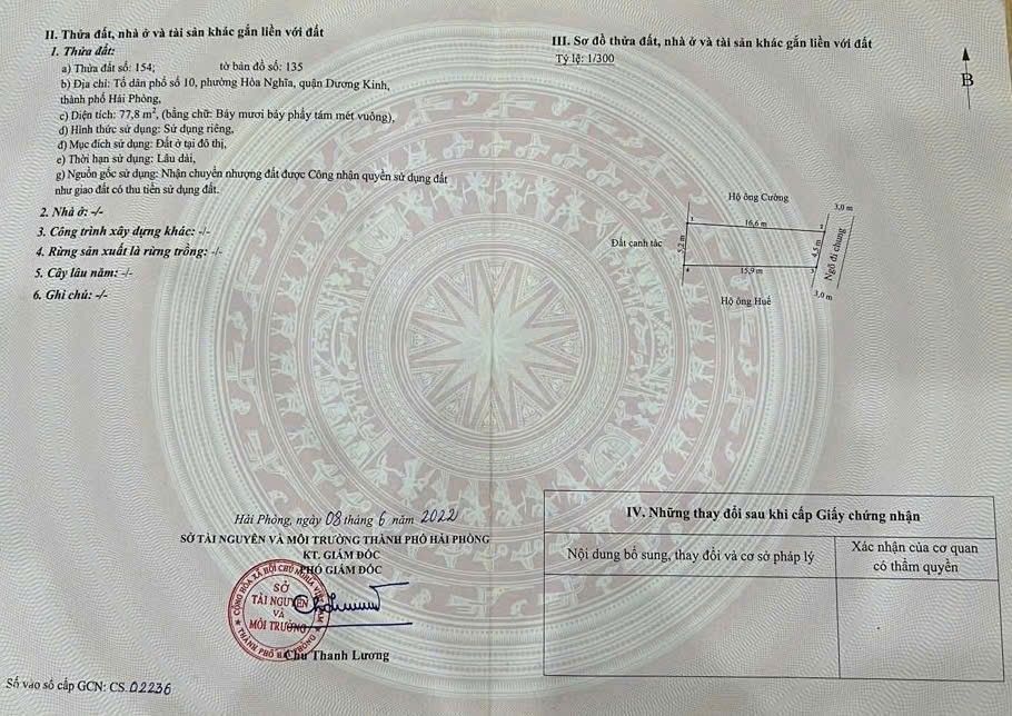 Đất hiếm sát Cầu Rào 3 – giá chỉ 1.1x tỷ  ZALO 0567 222 555