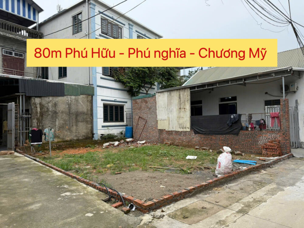 SIÊU PHẨM LÔ GÓC 80M TẠI PHÚ NGHĨA-CHƯƠNG MỸ-HÀ NỘI