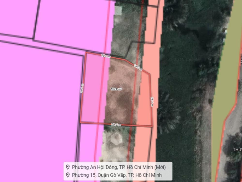 Đất View Sông Gò Vấp - SHR, Lô Góc, 1014m2, Đường 10m - Tô Ngọc Vân