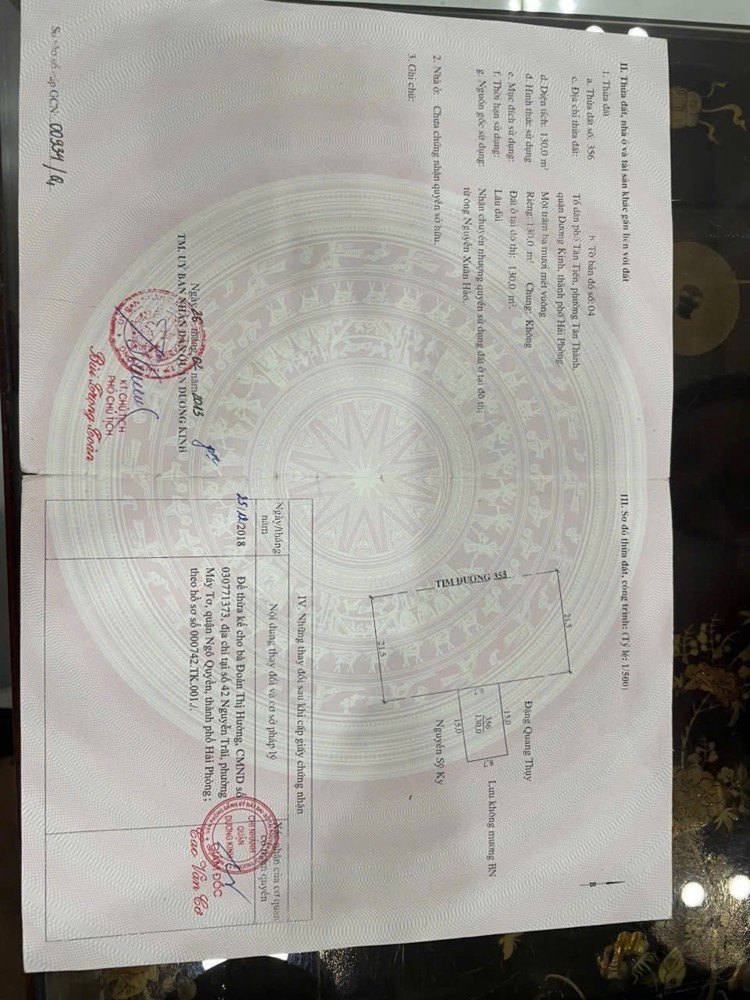 SIÊU PHẨM 2 MẶT TIỀN PHẠM VĂN ĐỒNG 353 – 130M², GIÁ HƠN 8 TỶ – LÔ HIẾM CẠNH KCN ĐỒ SƠN  ZALO 0567