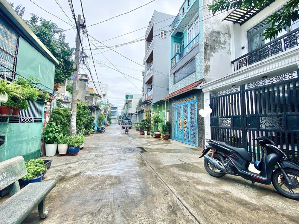 BIỆT THỰ ĐƯỜNG 7M ĐHT05 Q12-GÍAP TÂN BÌNH-125M2-2 TẦNG-9,5 TỶ