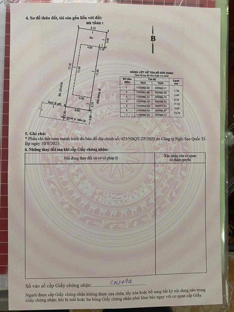 Bán Gấp Nhà 2 Tầng Tân Phú - 5x17m, Giá Tốt - Vị Trí Đẹp