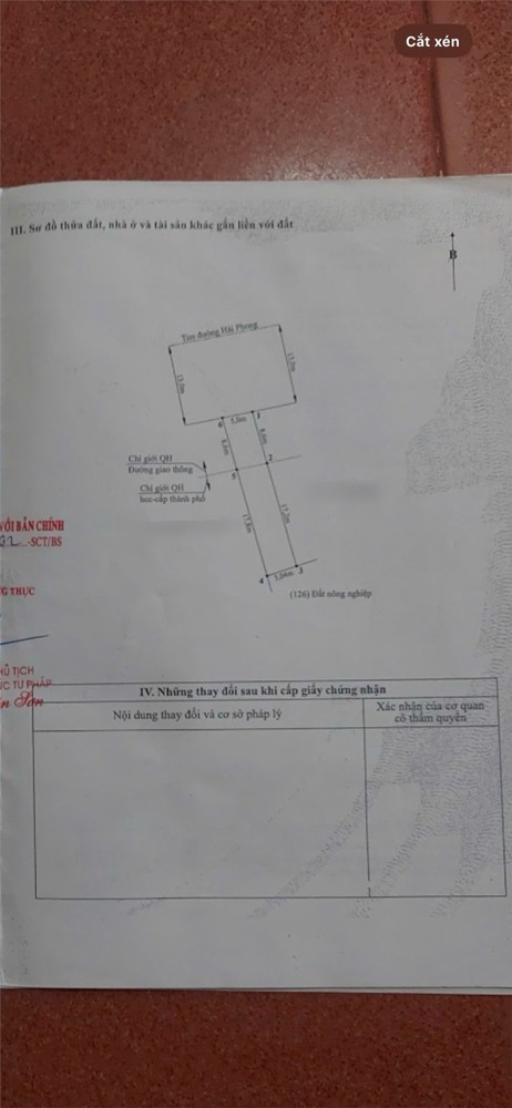 Đất mặt đường Hải Phong – 87,7m² vuông vắn  Sát Vinhomes Golden City  Giá chỉ 50 triệu/m²  ZALO