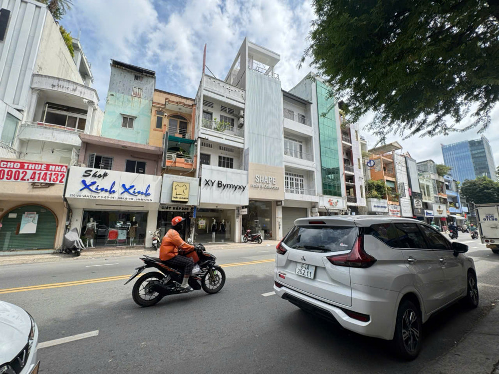 BÁN NHÀ 5 TẦNG MẶT TIỀN KD Đ.VÕ VĂN TẦN, QUẬN 3 - NGA NG ĐẸP 4,9M*14M - CHÍNH CHỦ GIANG