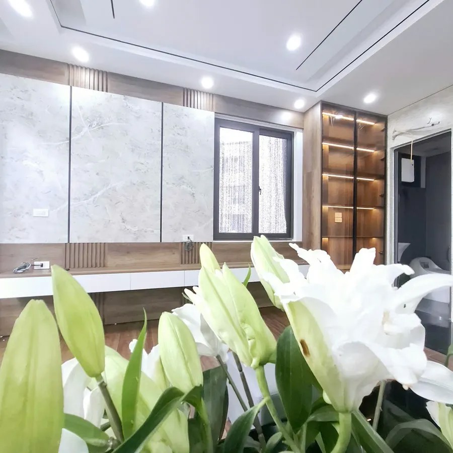 NHÀ MỚI Ô TÔ ĐỖ CỬA Vũ Đình Tụng 33m2 X 6 tầng MT 4.2m, 7.95 Tỷ Long Biên Hà Nội