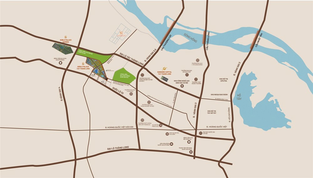 Đầu tư Noble Palace Tây Thăng Long – Mua hôm nay, đón sóng hạ tầng ngày mai