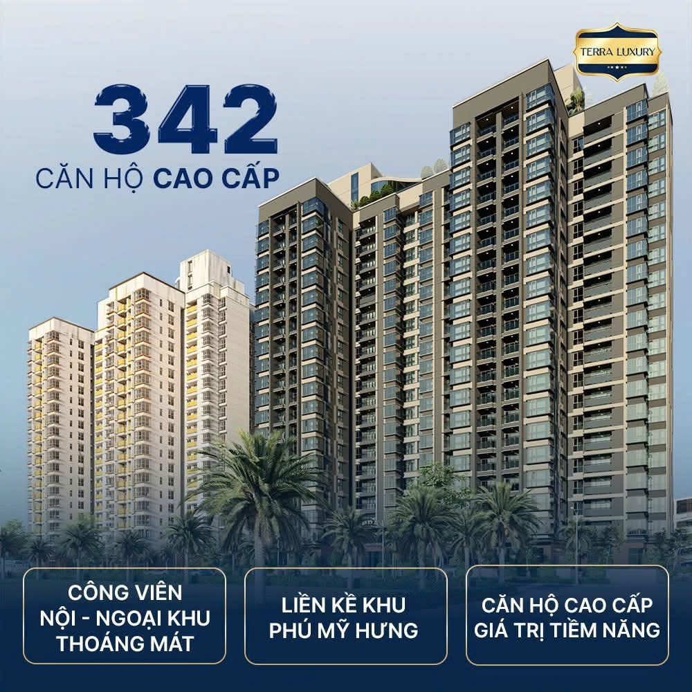 Bán Căn Hộ Terra Luxury Bình Chánh - 79m2 - 4.4 Tỷ - View Đẹp