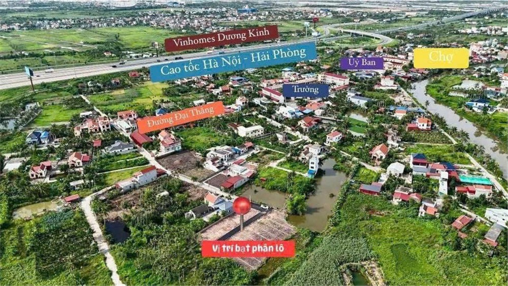Đất Hòa Nghĩa, Dương Kinh – ô tô vào tận nơi – giá chỉ 1.x tỷ  ZALO 0567 222 555