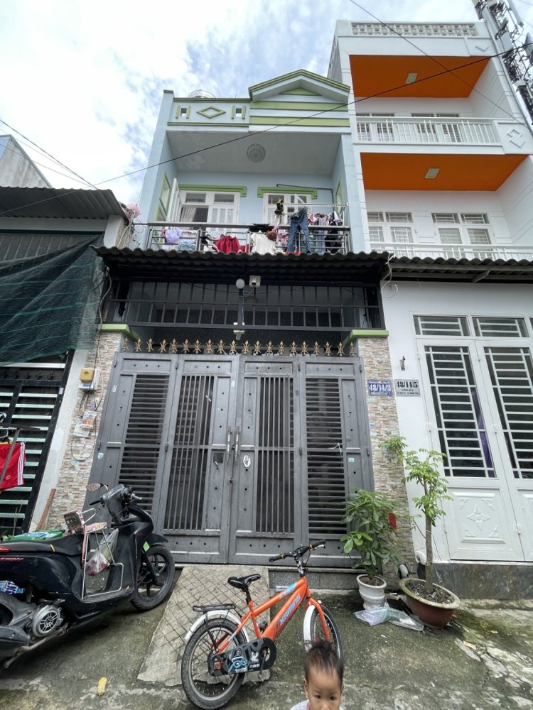 Nhà Lầu – Hẻm Xe Hơi 5M Thông – Gần Chợ Bình Thành Bình Hưng Hòa B