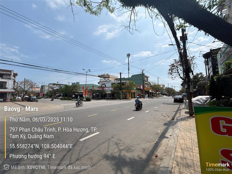Cần bán nhanh MT kinh doanh đường Phan Châu Trinh, An Sơn, Tam Kỳ, đối điện cây xăng Hòa Hương
