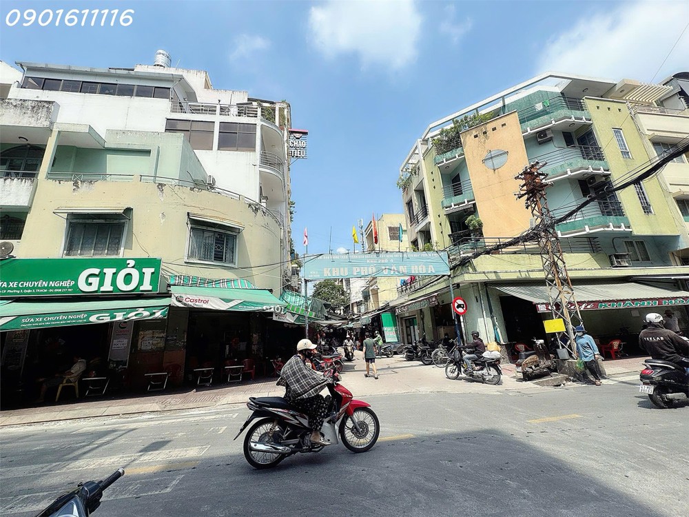 CHÍNH CHỦ BÁN NHÀ 5 TẰNG - 2 MẶT TIỀN SIÊU ĐẸP Đ. CAO THẮNG, QUẬN 3 - GIANG GIANG: 0901611116
