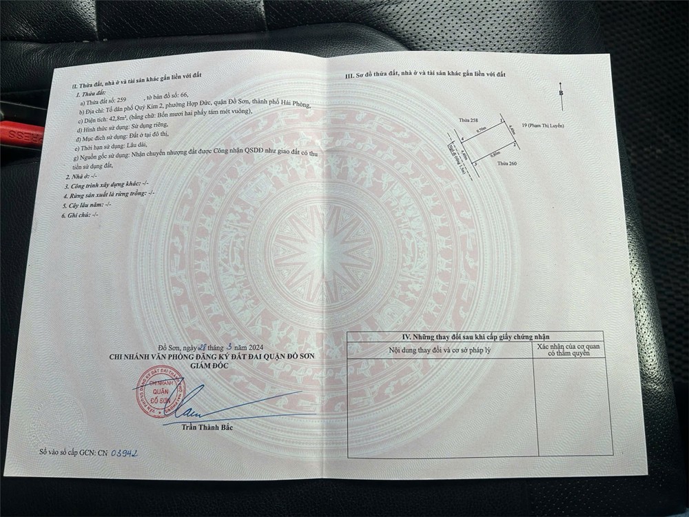 NHÀ MỚI XÂY – GIÁ HIẾM DƯỚI 1 TỶ TẠI QUÝ KIM, HỢP ĐỨC, ĐỒ SƠN  ZALO 0567 222 555