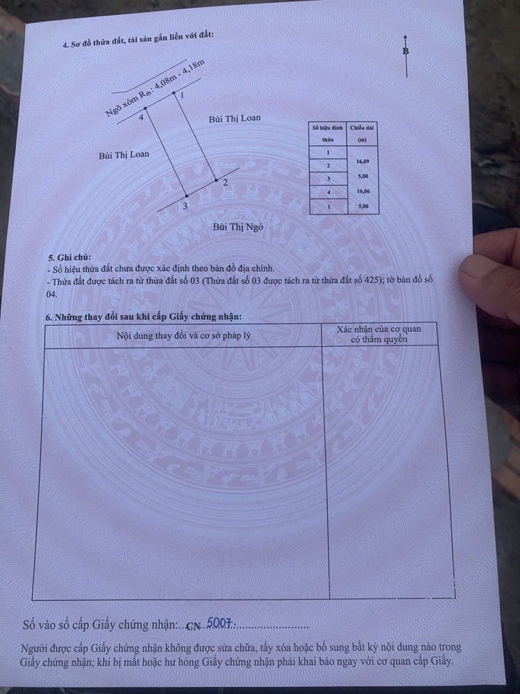 Lô hiếm 80.2m² gần KCN Ngũ Phúc – giá chỉ 1,2xx tỷ  ZALO 0567 222 555