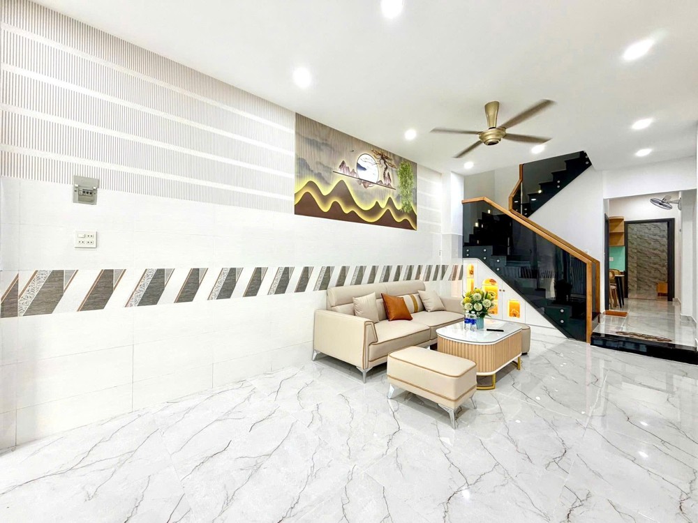 70m2, BÁN NHÀ 2 TẦNG HẺM XE HƠI THÔNG,  BÙI QUANG LÀ, P12 GÒ VẤP, 6 TỶ nhỉnh